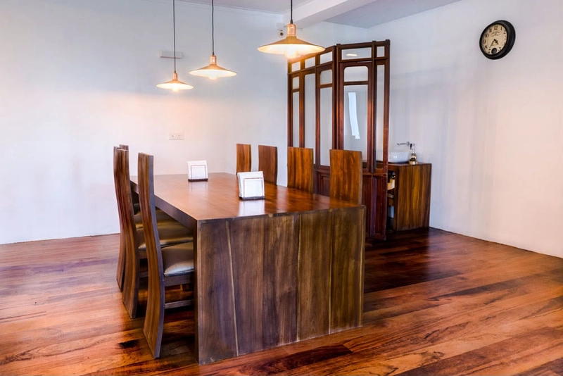 The dining area at Kandy Casa