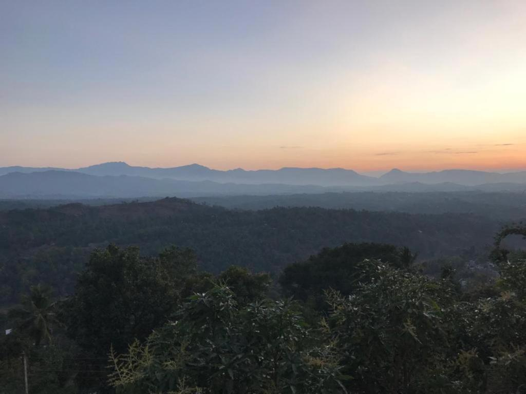 The mountains at sunset, seen from the Superior Family Room
