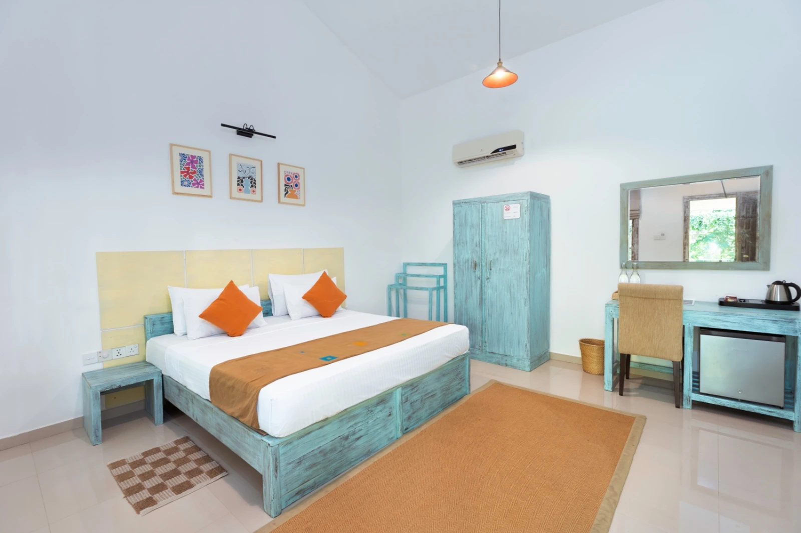 A Deluxe Double Room at Palmera Eco Resort